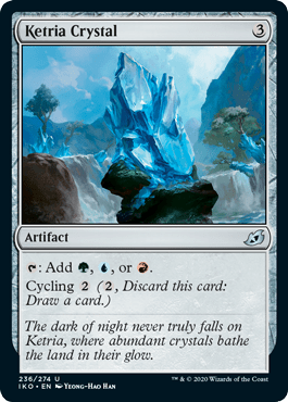 Ketria Crystal (Ikoria: Lair of Behemoths) Near Mint - Nick Nack's Full Frontal Attack