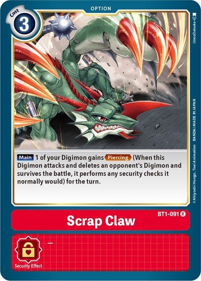 Scrap Claw (Release Special Booster) Near Mint - Nick Nack's Full Frontal Attack