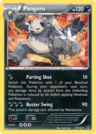 Pangoro (XY - BREAKpoint) Heavy Play - Nick Nack's Full Frontal Attack