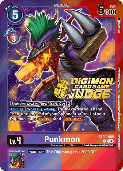 Punkmon (Judge Pack 2025 Wave 1) (Release Special Booster 2.5) Near Mint Foil