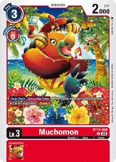 Muchomon (Exceed Apocalypse) Near Mint - Nick Nack's Full Frontal Attack