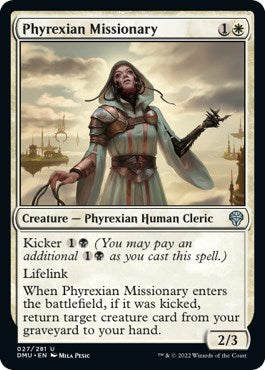 Phyrexian Missionary (Dominaria United) Near Mint - Nick Nack's Full Frontal Attack