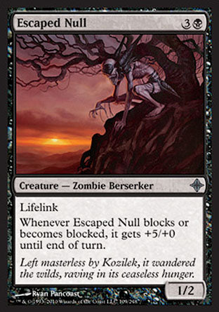 Escaped Null (Rise of the Eldrazi) Light Play