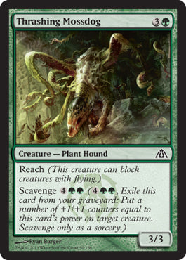 Thrashing Mossdog (Dragon's Maze) Near Mint