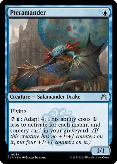Pteramander (Ravnica Remastered) Near Mint - Nick Nack's Full Frontal Attack