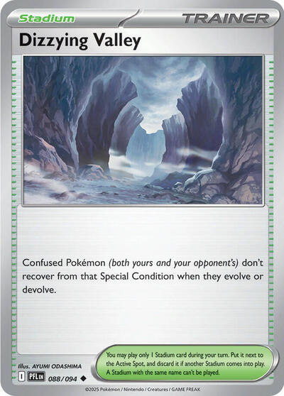Dizzying Valley (ME02: Phantasmal Flames) Near Mint Reverse Holofoil