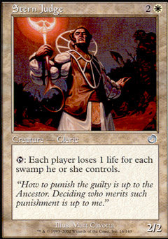 Stern Judge (Torment) Light Play Foil
