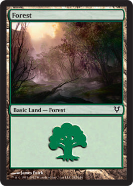 Forest (Avacyn Restored) Light Play
