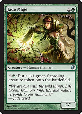 Jade Mage (Commander 2013 Edition) Near Mint - Nick Nack's Full Frontal Attack