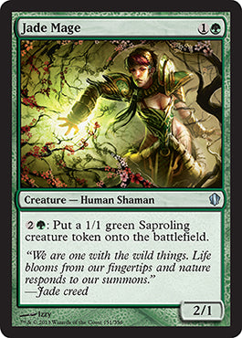 Jade Mage (Commander 2013 Edition) Near Mint