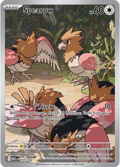 Spearow - 151 (ME01: Mega Evolution) Near Mint Holofoil