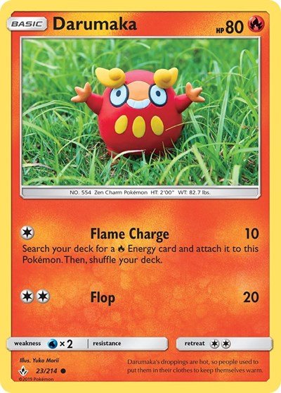 Darumaka (SM - Unbroken Bonds) Near Mint - Nick Nack's Full Frontal Attack