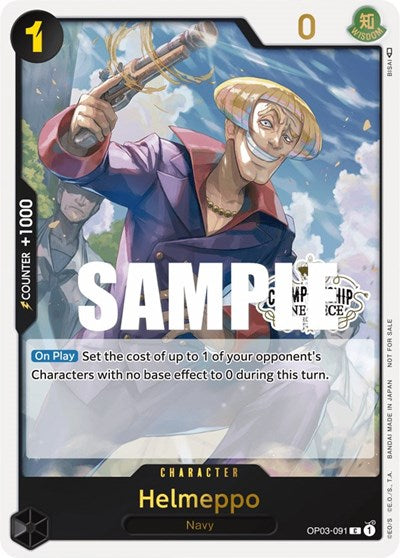 Helmeppo (Store Championship Participation Pack Vol. 2) (One Piece Promotion Cards) Near Mint Foil