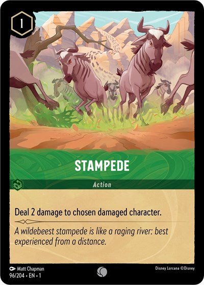 Stampede (The First Chapter) Near Mint - Nick Nack's Full Frontal Attack