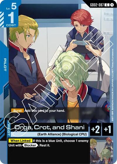 Orga, Crot, and Shani (Dual Impact) Near Mint - Nick Nack's Full Frontal Attack