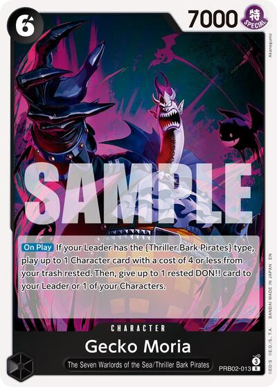 Gecko Moria (Premium Booster -The Best- Vol. 2) Near Mint Foil - Nick Nack's Full Frontal Attack