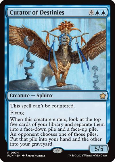 Curator of Destinies (Foundations) Near Mint