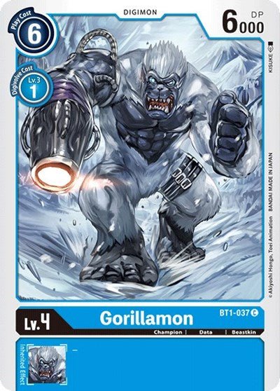 Gorillamon (Release Special Booster) Near Mint - Nick Nack's Full Frontal Attack