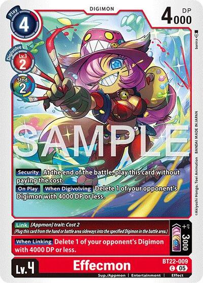 Effecmon (Cyber Eden) Near Mint - Nick Nack's Full Frontal Attack