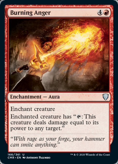Burning Anger (Commander Legends) Near Mint - Nick Nack's Full Frontal Attack