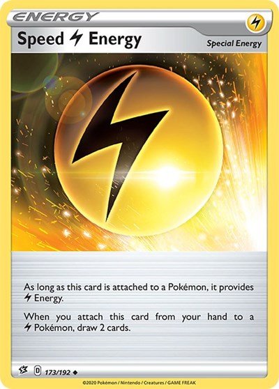 Speed L Energy (SWSH02: Rebel Clash) Near Mint Reverse Holofoil - Nick Nack's Full Frontal Attack
