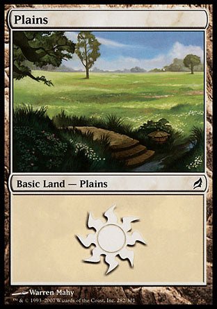 Plains (282) (Lorwyn) Light Play Foil - Nick Nack's Full Frontal Attack