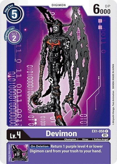 Devimon (Classic Collection) Near Mint - Nick Nack's Full Frontal Attack