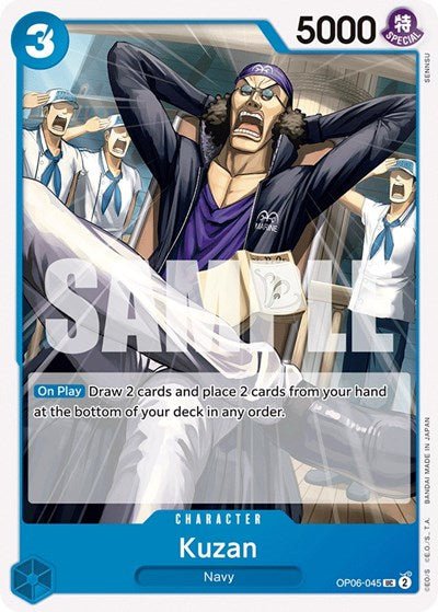 Kuzan (Wings of the Captain) Near Mint - Nick Nack's Full Frontal Attack