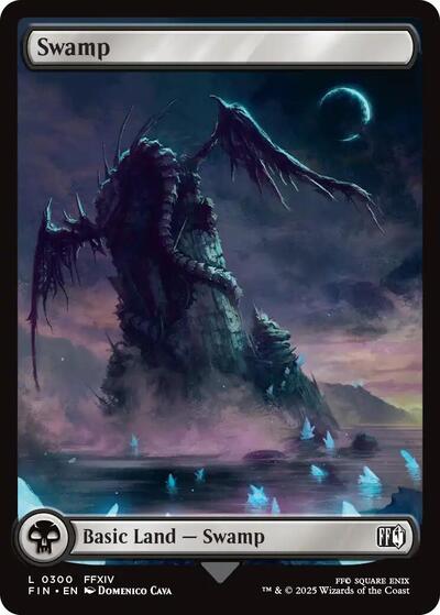 Swamp (0300) (Universes Beyond: FINAL FANTASY) Near Mint Foil - Nick Nack's Full Frontal Attack
