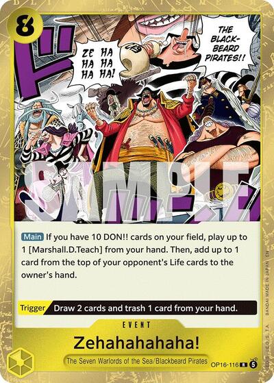 Zehahahahaha! (The Time of Battle) Near Mint Foil - Nick Nack's Full Frontal Attack