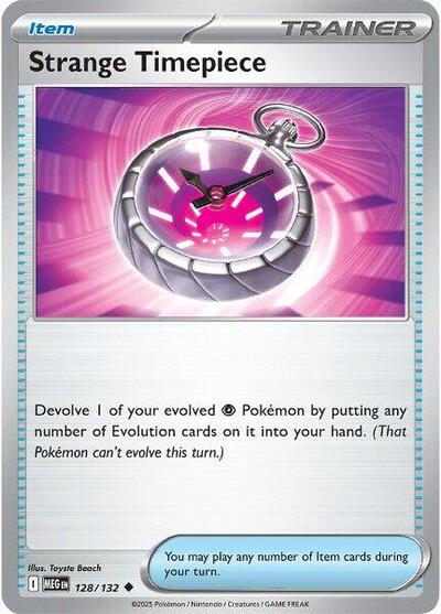 Strange Timepiece (ME01: Mega Evolution) Near Mint Reverse Holofoil