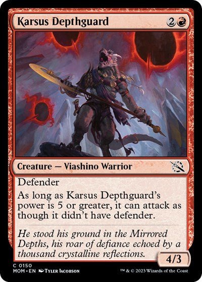 Karsus Depthguard (March of the Machine) Near Mint - Nick Nack's Full Frontal Attack
