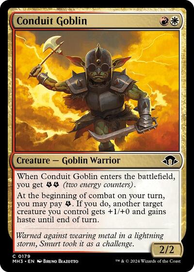 Conduit Goblin (Modern Horizons 3) Near Mint - Nick Nack's Full Frontal Attack