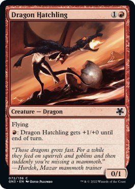 Dragon Hatchling (Magic Game Night: Free - For - All) Near Mint - Nick Nack's Full Frontal Attack