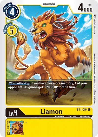 Liamon (Release Special Booster) Near Mint - Nick Nack's Full Frontal Attack