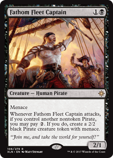 Fathom Fleet Captain (Ixalan) Near Mint - Nick Nack's Full Frontal Attack