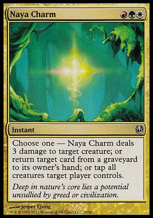 Naya Charm (Duel Decks: Ajani vs Nicol Bolas) Near Mint - Nick Nack's Full Frontal Attack