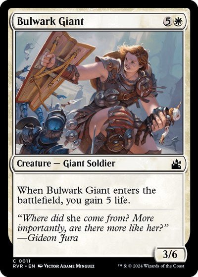 Bulwark Giant (Ravnica Remastered) Near Mint - Nick Nack's Full Frontal Attack