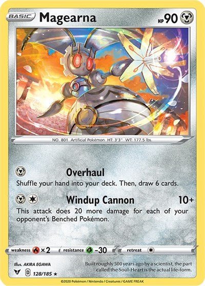 Magearna (SWSH04: Vivid Voltage) Near Mint Holofoil - Nick Nack's Full Frontal Attack