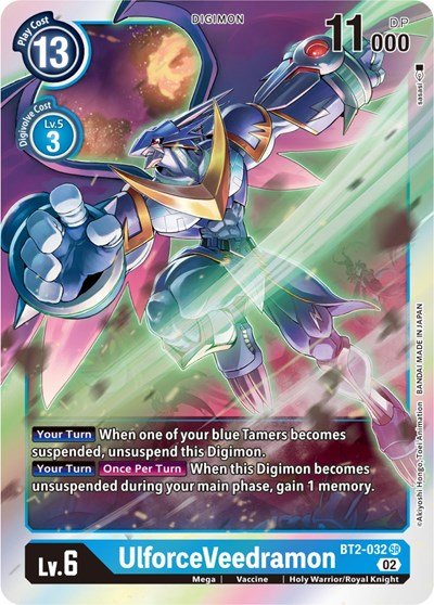 UlforceVeedramon (Resurgence Booster Reprint) (Resurgence Booster) Near Mint Foil - Nick Nack's Full Frontal Attack