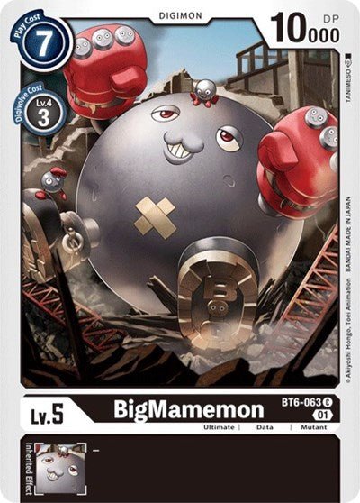 BigMamemon (Double Diamond) Near Mint - Nick Nack's Full Frontal Attack