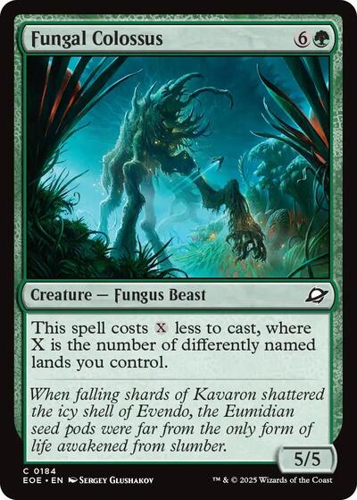 Fungal Colossus (Edge of Eternities) Near Mint - Nick Nack's Full Frontal Attack