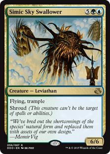 Simic Sky Swallower (Duel Decks: Kiora vs Elspeth) Near Mint - Nick Nack's Full Frontal Attack