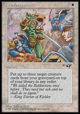 Reinforcements (Orc) (Alliances) Light Play - Nick Nack's Full Frontal Attack