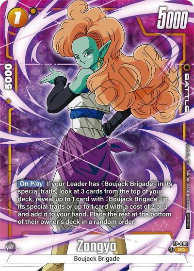 Zangya FP-089 (Tournament Pack 11) (Tournament and Championship Promos) Near Mint Holofoil - Nick Nack's Full Frontal Attack