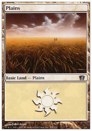 Plains (331) (8th Edition) Near Mint - Nick Nack's Full Frontal Attack