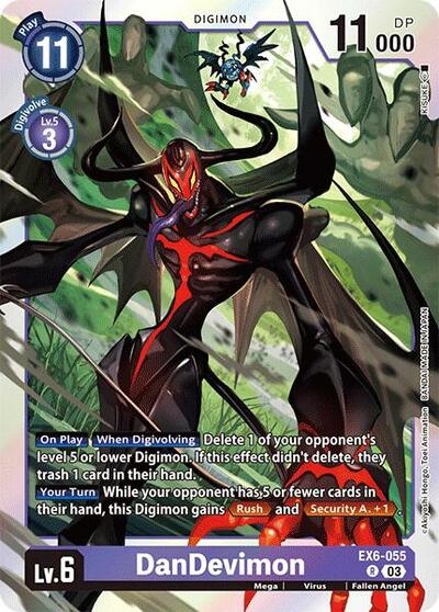 DanDevimon (Infernal Ascension) Near Mint Foil - Nick Nack's Full Frontal Attack