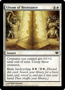Gleam of Resistance (Conflux) Near Mint