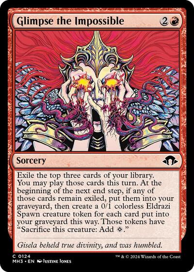 Glimpse the Impossible (Modern Horizons 3) Near Mint - Nick Nack's Full Frontal Attack