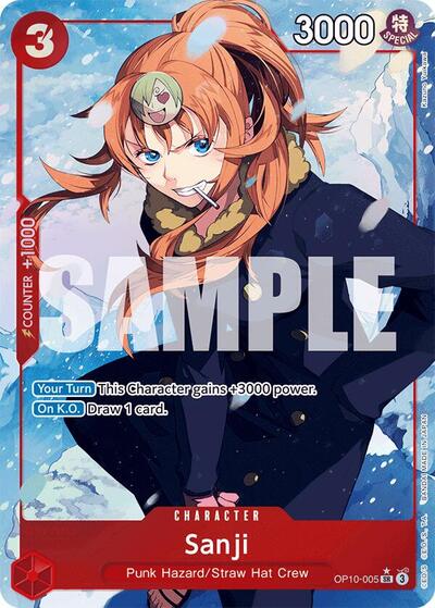 Sanji (Parallel) (Royal Blood) Near Mint Foil